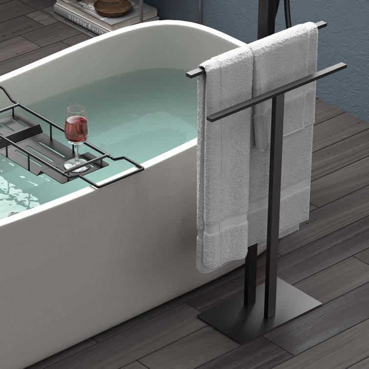 Gatco Free Standing Towel Stand & Reviews Wayfair